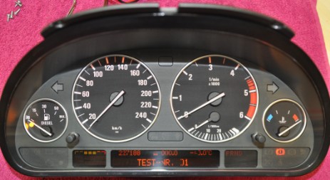 Pixel repair KIT for BMW speedometer 62.11-6 906 122, 110.008.784/213