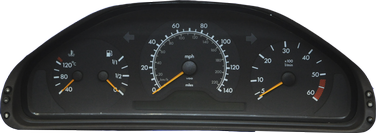 E Class instrument clsuter speedo before 2000