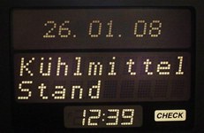 Opel display with dead pixel repairs DIY