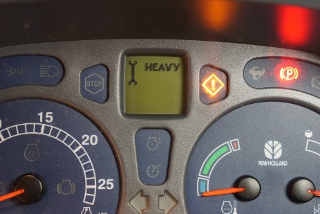 New Holland TS100A display pixel repair